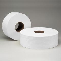 Picture of Toilet Tissue Scott® Essential JRT White 2-Ply Jumbo Size Cored Roll Continuous Sheet 3-11/20 Inch X 1000 FootKCC07805