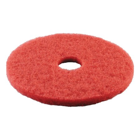 Picture of Hard Floor Buffing Pad Boardwalk® 15 Inch Red Nonwoven Polyester FiberBWK4015RED