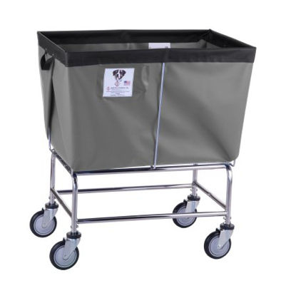 Picture of Elevated Basket Truck 60 lbs. Weight Capacity Zinc Plated Steel 5 Inch Clean Wheel System™ Casters466G