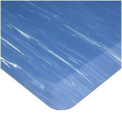 Picture of Anti-Fatigue Floor Mat Tile-Top™ AM SpongeCote® 3 X 5 Foot Gray PVC / Anti-Microbial Nitrile Infused Sponge191511214