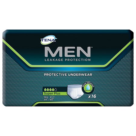 Picture of Male Adult Absorbent Underwear TENA® MEN™ Pull On with Tear Away Seams Medium / Large Disposable Moderate Absorbency81780