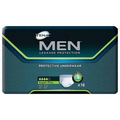 Picture of Male Adult Absorbent Underwear TENA® MEN™ Pull On with Tear Away Seams Medium / Large Disposable Moderate Absorbency81780
