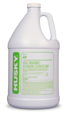 Picture of Husky® Surface Disinfectant Cleaner Quaternary Based Liquid Concentrate 1 gal. Jug Pine Scent NonSterileHSK-802E#01-05