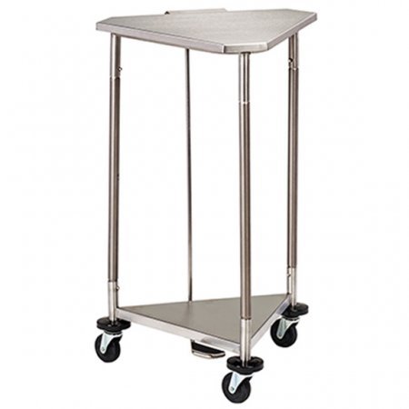 Picture of Hamper Stand Clinton™ Triangular Opening Foot Pedal Tilt-Top LidHS-54