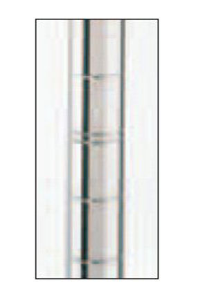 Picture of Post 62-9/16 Inch H, 3-1/2 Lbs, Chrome, Staked63P-STKD