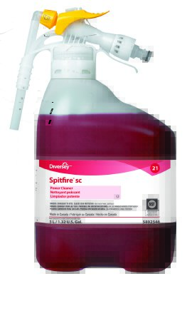 Picture of Diversey™ Spitfire® SC Surface Cleaner Alcohol Based Liquid Concentrate 5 Liter Bottle Pine Scent NonSterileDVS95892546