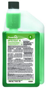 Picture of Diversey™ GP Forward™ Surface Cleaner Liquid Concentrate 32 oz. Bottle Citrus Scent NonSterileDVS903820