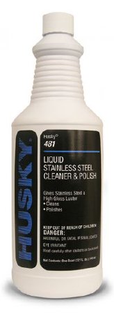 Picture of Husky® Stainless Steel Cleaner Oil Based Liquid 32 oz. Bottle Lemon Scent NonSterileHSK-481-03