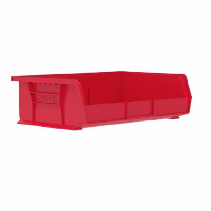 Picture of Storage Bin AkroBins® Red Industrial Grade Polymers 5 X 10-7/8 X 16-1/2 Inch30255RED