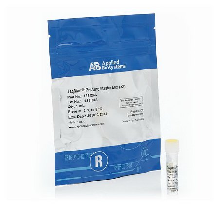Picture of PCR Reagent Kit TaqMan® PreAmp Master Mix Real Time PCR-Based Gene Expression 2X 1 mL4391128