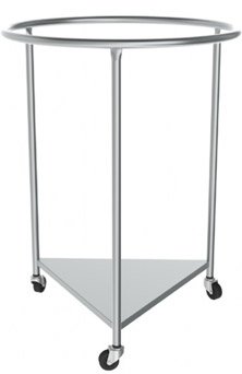 Picture of Hamper Stand Rolling Round Opening Open Top Without LidLH2001