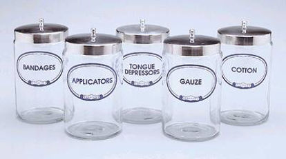 Picture of Sundry Jar Glass Clear 4.25 X 7 Inch3454A G