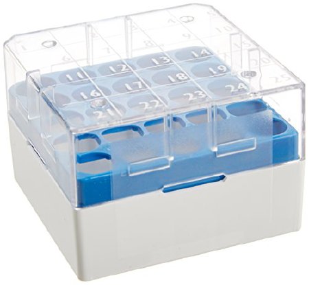 Picture of Storage Box BioBox™ Blue Polycarbonate 2 X 3 X 3 Inch3039B