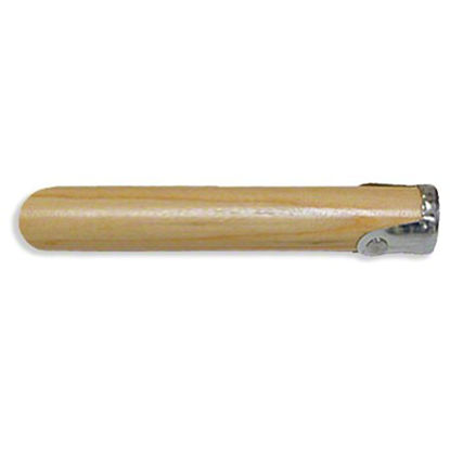 Picture of Mop Handle ABCO 60 Inch Length Wood Tan Screw On Connection1210-NB-EA