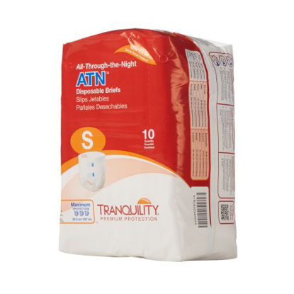 Picture of Unisex Adult Incontinence Brief Tranquility® ATN Small Disposable Heavy Absorbency2184