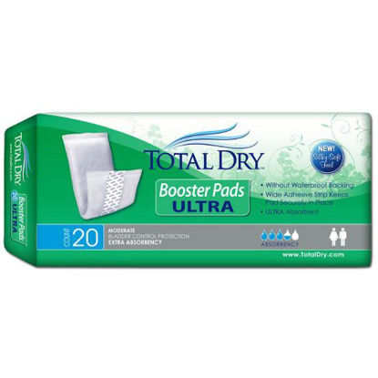 Picture of Incontinence Booster Pad TotalDry™ Ultra 13 Inch Length Heavy Absorbency SecureLoc Core One Size Fits Most Adult Unisex DisposableSP1900