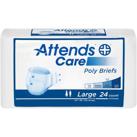 Picture of Unisex Adult Incontinence Brief Attends® Care Large Disposable Moderate AbsorbencyBRHC30