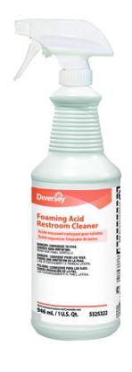 Picture of Diversey™ Crew® Toilet Bowl Cleaner Acid Based Liquid 32 oz. Bottle Fresh Scent NonSterileDVO95325322