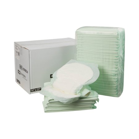 Picture of Incontinence Liner Wings™ 14 X 27 Inch Moderate Absorbency Polymer Core One Size Fits Most Adult Unisex Disposable6598B24-