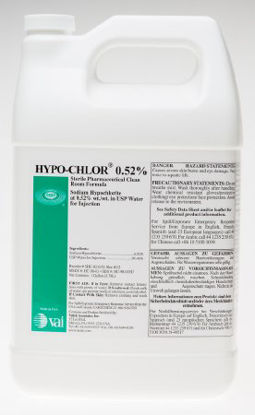 Picture of HYPO-CHLOR 0.52% Surface Disinfectant Cleaner Germicidal Liquid 1 gal. Jug Chlorine Scent SterileSHC-02-0.52