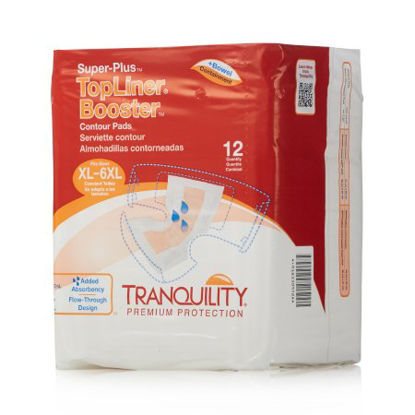 Picture of Incontinence Booster Pad TopLiner™ Super Plus 32 Inch Length Heavy Absorbency Polymer Core One Size Fits Most Adult Unisex Disposable3097