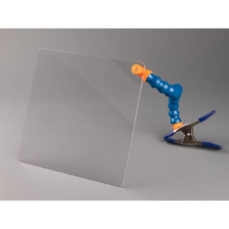 Picture of Biohazard Shield 8-1/2 X 12 X 12 Inch, 12 Inch Flexible Neck, 2 lbs.8.5FLEXBIO-CL