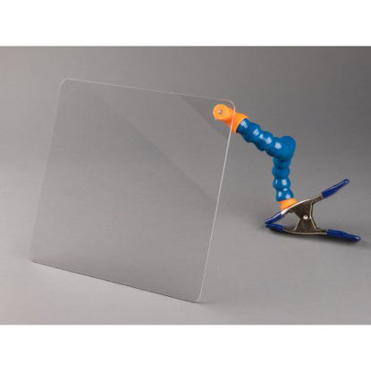 Picture of Biohazard Shield 8-1/2 X 12 X 12 Inch, 12 Inch Flexible Neck, 2 lbs.8.5FLEXBIO-CL