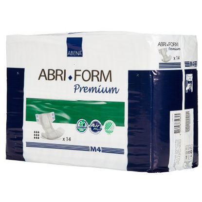 Picture of Unisex Adult Incontinence Brief Abri-Form™ Premium M4 Medium Disposable Heavy Absorbency43063
