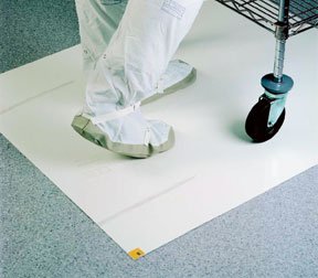 Picture of Adhesive Floor Mat CleanStep™ 18 X 36 Inch White Polyethylene19166850