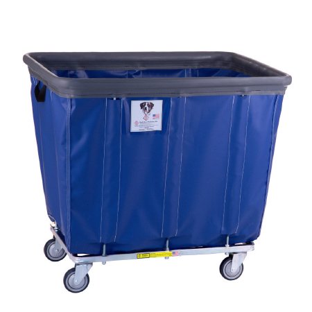 Picture of Basket Truck 250 lbs. Weight Capacity Tubular Steel / Vinyl 3 Inch Non-Marking Casters406SOBC/BL