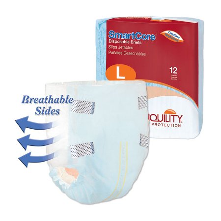 Picture of Unisex Adult Incontinence Brief Tranquility SmartCore™ Large Disposable Heavy Absorbency2313