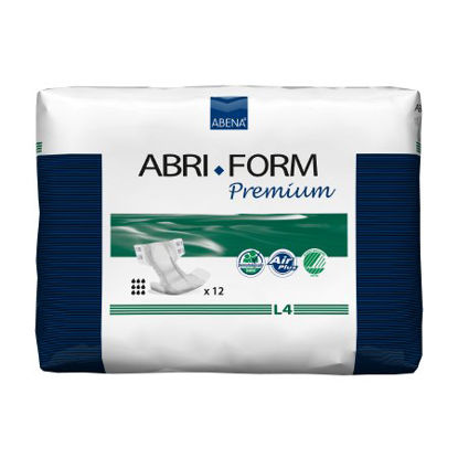 Picture of Unisex Adult Incontinence Brief Abri-Form™ Premium L4 Large Disposable Heavy Absorbency43068