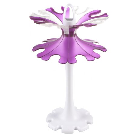 Picture of Carousel Pipette Stand Universal, 6-1/5 X 9 X 16-1/8 Inch, Purple / Clear For Securely Holding all Brands of Pipettes120481