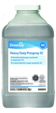 Picture of Carpet Cleaner Diversey™ Liquid 2.5 Liter Bottle Floral Scent Manual PourDVS904274