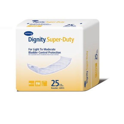 Picture of Incontinence Liner Dignity® 4 X 12 Inch Moderate Absorbency Polymer Core One Size Fits Most Adult Unisex Disposable26955