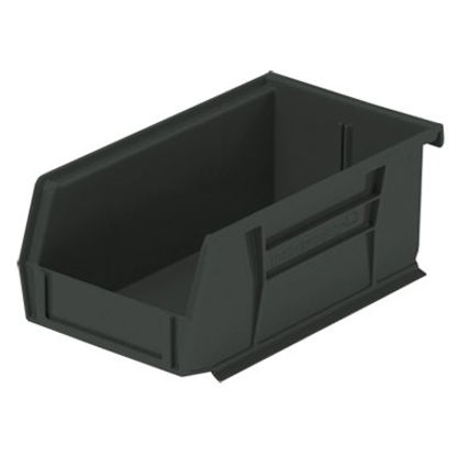 Picture of Storage Bin HCL Super Tough Black Industrial Grade Polymers 3 X 4-1/8 X 7-3/8 Inch1405K