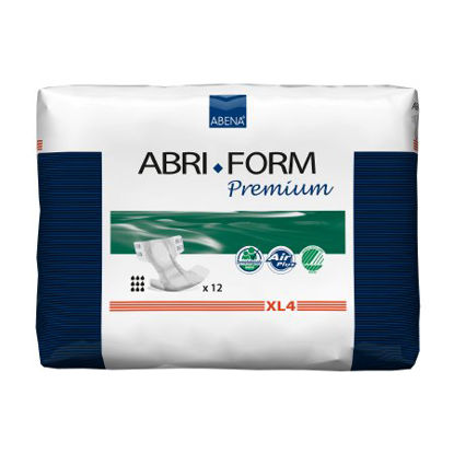 Picture of Unisex Adult Incontinence Brief Abri-Form™ Premium XL4 X-Large Disposable Heavy Absorbency43071