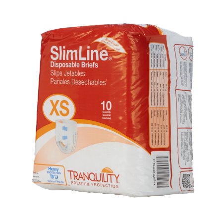 Picture of Unisex Adult Incontinence Brief Tranquility® Slimline® X-Small Disposable Heavy Absorbency2166