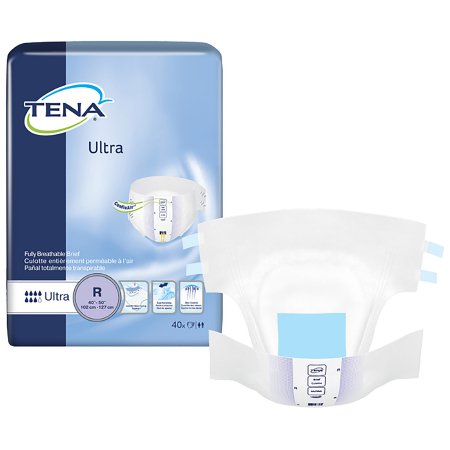 Picture of Unisex Adult Incontinence Brief TENA® Ultra Regular Disposable Moderate Absorbency67201