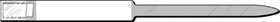 Picture of Identification Wristband McKesson Write On Band Adhesive Closure48-655-13