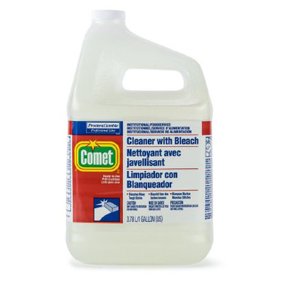 Picture of Comet® with Bleach Surface Disinfectant Cleaner Liquid 1 gal. Jug Bleach Scent NonSterilePGC24651CT