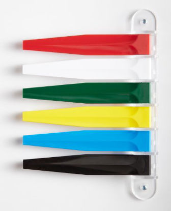 Picture of Exam Room Signal Flag Wall Mount 6 Flag 7 InchKI-P6