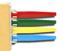 Picture of Exam Room Signal Flag Wall Mount 4 Flag 7-3/4 X 7-1/4 InchI4PF169434