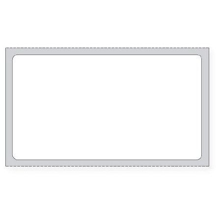 Picture of Blank Label pdc® Thermal Label White Paper 1-1/4 X 2-1/4 InchTHERMD18