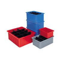 Picture of Storage Container Akro-Grids Blue Industrial Grade Polymers 6 X 10-7/8 X 16-1/2 Inch33166BLUE