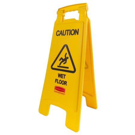 Picture of Floor Sign Caution CautionFG611277YEL