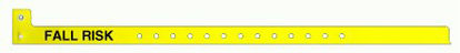 Picture of Identification Wristband Sentry® Superband® Alert Bands® Alert Band Permanent Snap Fall Risk5065-14-PDM