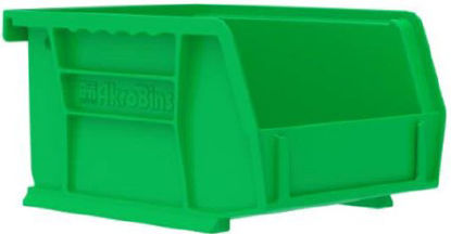 Picture of Storage Bin Green Plastic 3 X 4-1/8 X 7-3/8 Inch30220GREEN
