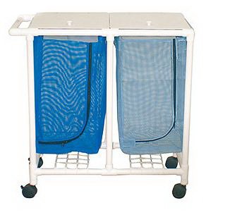 Picture of Double Hamper with Bags 4 Casters 28.92 gal.213-D MONTEGO FLORAL