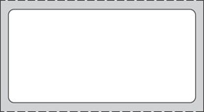 Picture of Blank Label Thermal Label White Paper 1 X 2 InchTHERMD16